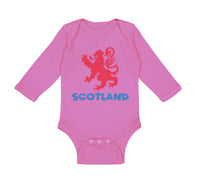 Long Sleeve Bodysuit Baby Scotland Scott Scottish Style B Boy & Girl Clothes