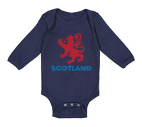 Long Sleeve Bodysuit Baby Scotland Scott Scottish Style B Boy & Girl Clothes