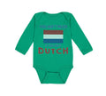 Long Sleeve Bodysuit Baby You Aren'T Much If You Aren'T Dutch Boy & Girl Clothes