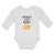 Long Sleeve Bodysuit Baby Crazy Cat Baby Cat Sitting with Mouth Open Cotton - Cute Rascals