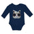 Long Sleeve Bodysuit Baby Cat Head with Sun Glass Boy & Girl Clothes Cotton - Cute Rascals