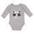 Long Sleeve Bodysuit Baby Cat Head with Sun Glass Boy & Girl Clothes Cotton - Cute Rascals