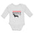 Long Sleeve Bodysuit Baby Warning Protected by Weiner Dog! Boy & Girl Clothes