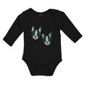 Long Sleeve Bodysuit Baby Cute Dog Buddies Heads and Faces Boy & Girl Clothes