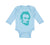Long Sleeve Bodysuit Baby Abraham Lincoln President Style A Boy & Girl Clothes - Cute Rascals
