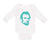 Long Sleeve Bodysuit Baby Abraham Lincoln President Style A Boy & Girl Clothes - Cute Rascals