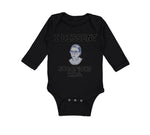 Long Sleeve Bodysuit Baby I Dissent Notorious R.B.G Ruth Bader Ginsburg Cotton - Cute Rascals