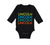 Long Sleeve Bodysuit Baby Abraham Lincoln President Style C Boy & Girl Clothes - Cute Rascals