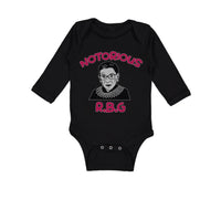 Long Sleeve Bodysuit Baby Notorious R.B.G Ruth Bader Ginsburg Boy & Girl Clothes