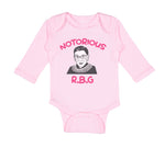 Long Sleeve Bodysuit Baby Notorious R.B.G Ruth Bader Ginsburg Boy & Girl Clothes