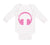 Long Sleeve Bodysuit Baby Headphones Dj Music Style C Boy & Girl Clothes Cotton - Cute Rascals