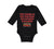 Long Sleeve Bodysuit Baby The Wheels on The Bus Go Round and Round Cotton