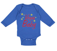 Long Sleeve Bodysuit Baby Vegas Baby Funny Humor Boy & Girl Clothes Cotton