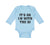 Long Sleeve Bodysuit Baby It's Ok I'M with The Dj Funny Humor Boy & Girl Clothes