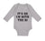 Long Sleeve Bodysuit Baby It's Ok I'M with The Dj Funny Humor Boy & Girl Clothes