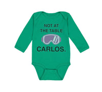 Not at The Table Carlos Funny Humor Style C