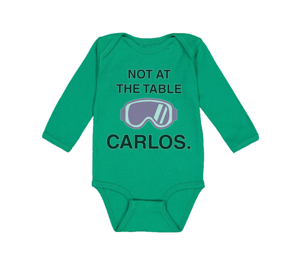 Not at The Table Carlos Funny Humor Style C