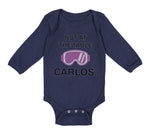 Long Sleeve Bodysuit Baby Not at The Table Carlos Funny Humor Style C Cotton
