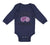 Long Sleeve Bodysuit Baby Not at The Table Carlos Funny Humor Style C Cotton
