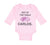 Long Sleeve Bodysuit Baby Not at The Table Carlos Funny Humor Style C Cotton