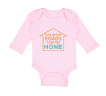 Long Sleeve Bodysuit Baby Country Roads Take Me Home Funny Humor Cotton - Cute Rascals
