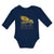 Long Sleeve Bodysuit Baby Daddy Pours Concrete Profession Vehicle Cotton - Cute Rascals