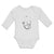 Long Sleeve Bodysuit Baby Doctor's Medical Equipment Stethoscope Module 1 Cotton - Cute Rascals