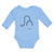 Long Sleeve Bodysuit Baby Doctor's Medical Equipment Stethoscope Module 2 Cotton - Cute Rascals