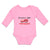 Long Sleeve Bodysuit Baby Grandma's Little Firefighter with Working Vehicle - Cute Rascals