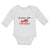 Long Sleeve Bodysuit Baby Grandma's Little Firefighter with Working Vehicle - Cute Rascals