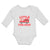 Long Sleeve Bodysuit Baby Little Fire Chief Profession with Working Vehicle