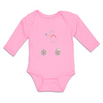Long Sleeve Bodysuit Baby Doctor Costume with Medical Equipment and Stethoscope - Cute Rascals