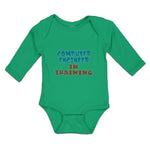 Long Sleeve Bodysuit Baby Computer Engineer in Training Boy & Girl Clothes - Cute Rascals