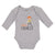Long Sleeve Bodysuit Baby Daddy Engineer Profession Boy with Helmet and Tools - Cute Rascals