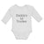 Long Sleeve Bodysuit Baby Daddy's Lil Trucker Boy & Girl Clothes Cotton - Cute Rascals