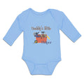 Long Sleeve Bodysuit Baby Daddy's Helper Profession Carpenterer Tools Cotton
