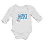 Long Sleeve Bodysuit Baby Daddy's Wingman Airplane Boy & Girl Clothes Cotton - Cute Rascals