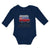 Long Sleeve Bodysuit Baby Uncle Saves Profession Firefighter Vehicle Cotton
