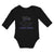 Long Sleeve Bodysuit Baby My Mommy Is A Police Officer Flag and Star Cotton