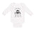 Long Sleeve Bodysuit Baby I Roll with Jesus Christian Jesus God Cotton