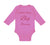 Long Sleeve Bodysuit Baby Little Boy Big Blessing Christian Jesus God Cotton
