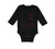 Long Sleeve Bodysuit Baby When God Made Me He Said Ta Da! Style B Christian