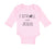 Long Sleeve Bodysuit Baby I Stroll with Jesus Christian Jesus God Cotton