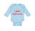 Long Sleeve Bodysuit Baby I Love New York Valentines Love Boy & Girl Clothes