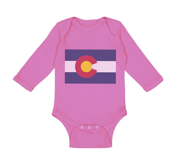 Long Sleeve Bodysuit Baby Colorado States Boy & Girl Clothes Cotton - Cute Rascals