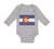 Long Sleeve Bodysuit Baby Colorado States Boy & Girl Clothes Cotton - Cute Rascals