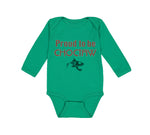 Long Sleeve Bodysuit Baby Proud to Be Choctaw Boy & Girl Clothes Cotton