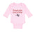 Long Sleeve Bodysuit Baby Proud to Be Choctaw Boy & Girl Clothes Cotton