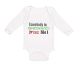 Long Sleeve Bodysuit Baby Somebody in Cincinnati Loves Me! Boy & Girl Clothes