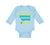 Long Sleeve Bodysuit Baby Somebody in Montana Loves Me B Boy & Girl Clothes